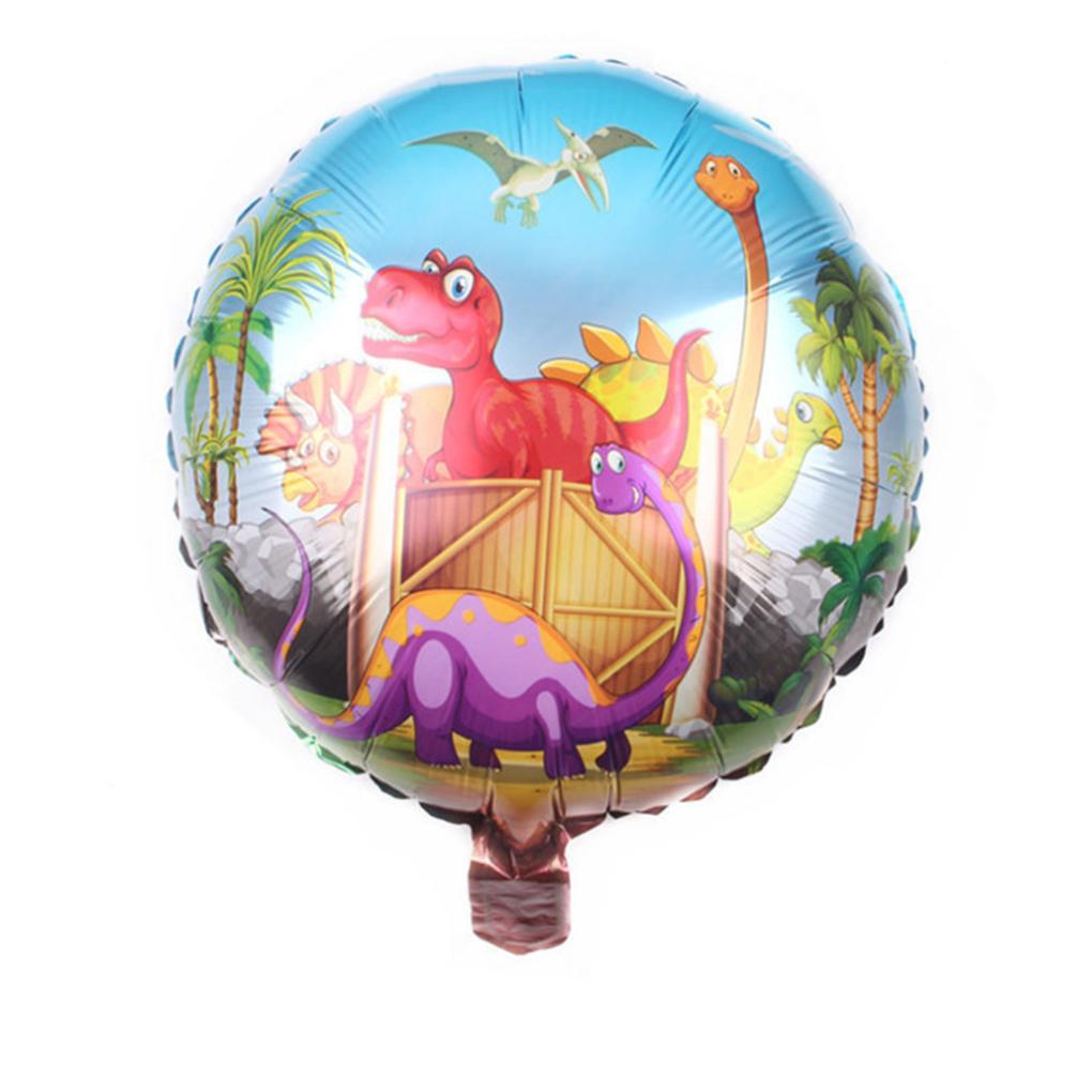 Birthday Balloons Dinosaur Themed House Balloon Room Decorations Kit Atmosphere Arrangement Lovely Photo Props Baby Shower Party