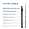 Handheld Microphone Boom Arm 6 Section Extendable Mic Arm Carbon Fiber Boom Pole for Microphones 1 4 Inch Screw &