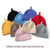 Adorable Cashmere Knitted Baby Hat: Autumn/Winter Ear-Wrap for Cold Protection and Outdoor Play.