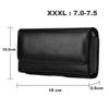 Universal Leather Mobile Phone Holster Belt Clip Case For iPhone 17 16 15 14 Pro Max Samsung Huawei Xiaomi Men Waist Bag Cover