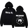 Rapper RELS B A New Star World 2026 Tour Graphics Hoodie Men Women Fashion Pullover Long Sleeves Perfect for Commute & Loungewear