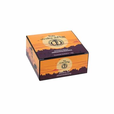 [Christine Dartner] Rooibos Wer ist Johannesburg (Rooibos-Tee - Pyramide 6 Teebeutel)