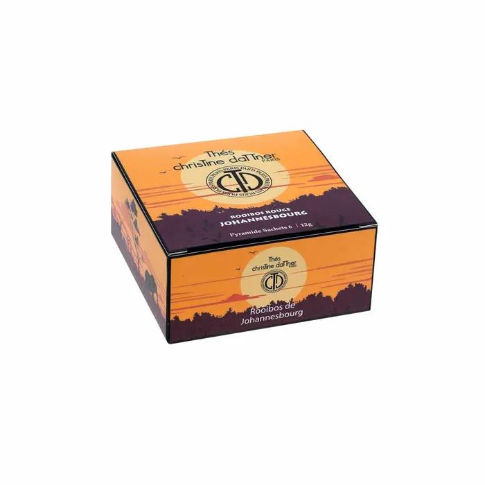 

[Кристин Дартнер] Руибос Кто Йоханнесбург (Чай ройбуш - Пирамида 6 чайных пакетиков)