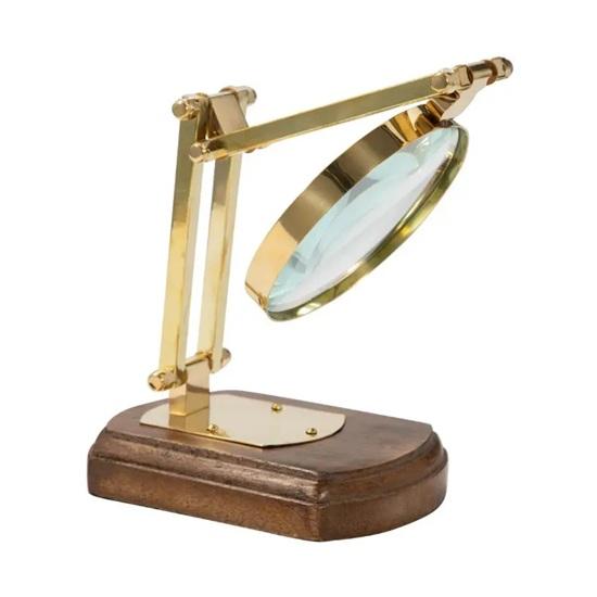 Magnifying Glass 16 Inch Gold Decorative Magnifier Luxury Desk Home Decor Accent