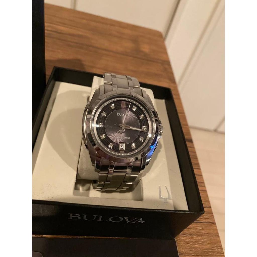 Used Non-operating BULOVA watch diamond decoration