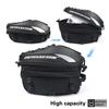 Multi-functional Motorcycle Tail Saddle Tank Bag Waterproof Motorcycle Rear Seat Helmet Bag High Capacity Rider Travel Backpack