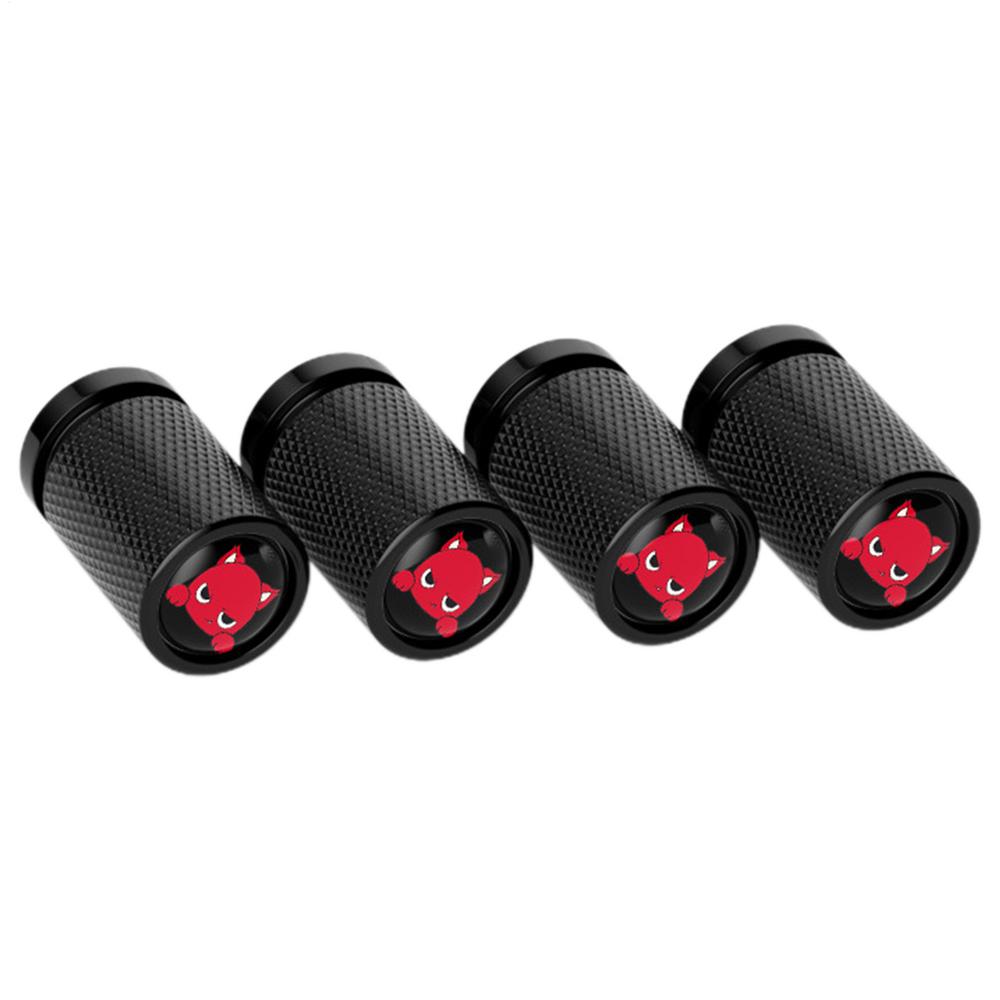 

Tire Valve Stem Cap Alloy Dustproof Sealing Air Caps For Tires For Trailer Truck Automotive Sedan Pickup Motorcycles Vehicles чёрный