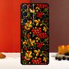 Khokhloma Russian Pattern Flower Cover For Samsung Galaxy S25 S24 S22 S23 Ultra S9 S10 Plus S20 S21 FE S25 FE Phone Case