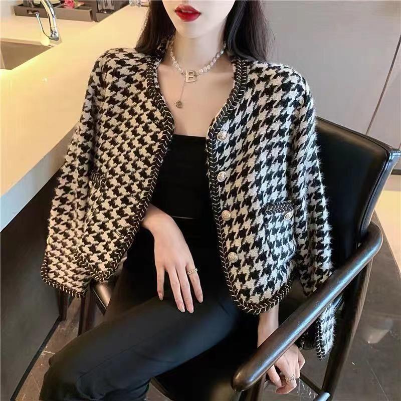 Куртка в сетку Thousand Bird женские кардиганы однотонный свитер новая весна осень — фото 3