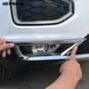 For Volkswagen VW T-ROC TROC 2017 2018  Chrome Front Fog Lamp Light Cover Trim Foglight Decoration Accessories Car Styling