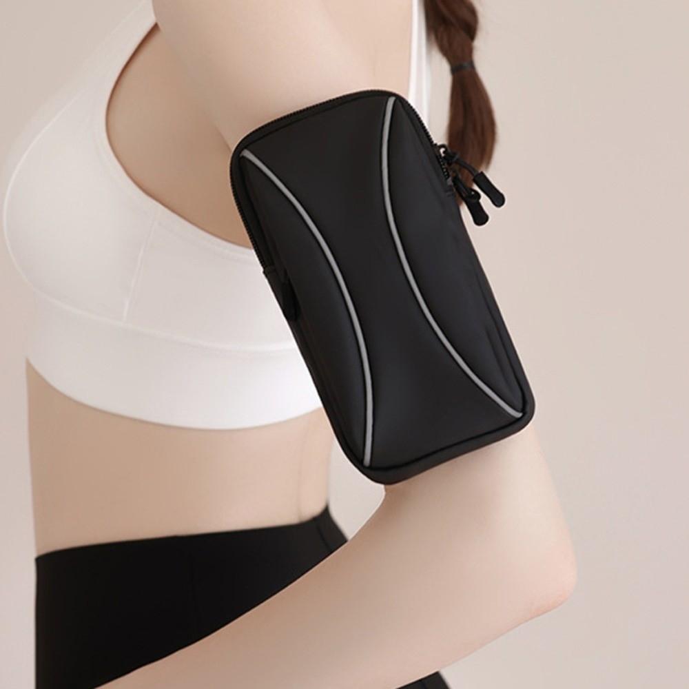Shoulder Belt Running Phone Arm Bag Waterproof Lightweight Running Phone Shoulder Bag Large Capacity Vertical Sports Phone Bag