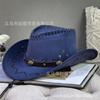 Totem thin belt western cowboy hat men's and women's spring and summer outdoor travel mountaineering fashion show top hat