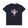 T-shirt Ralph Lauren Estiva da Uomo e Donna 100% Cotone con Orso Polo e Stampa Orso Jockey & Firma