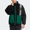 adidas Originals Kleeblatt-Logo Gestickter Patchwork Fleecejacke Unisex Jacke Mehrfarbig HY7233