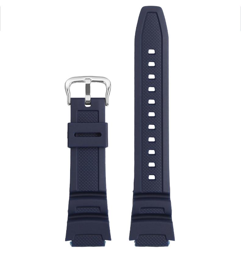 Armband für Casio G-Shock AQ-S810W AE-1000W SGW-400H/300H/500H W-735H W-216H MRW-200H AEQ-110W Gummi Silikon Uhrenarmband 18mm