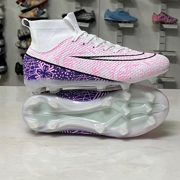 Xiyin Fußballschuhe Herren gebrochene Stollen Studenten Jugend Rasen Spikes Wettkampf Trainingsschuhe