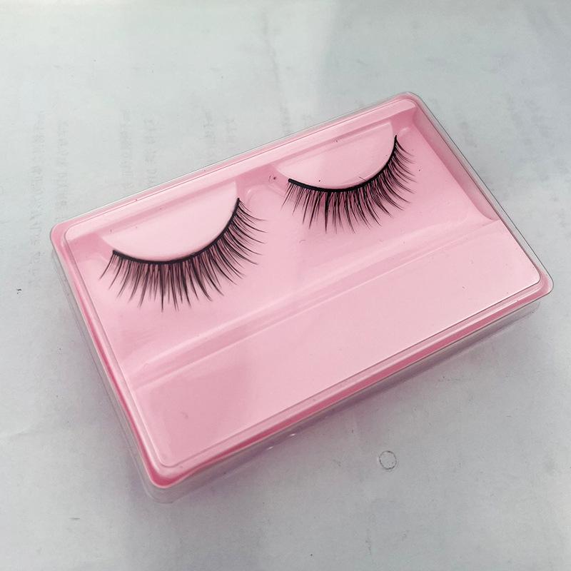 New Big Demon Manga One-Piece Natural Thick Pointed False Eyelashes натуральный