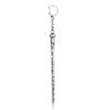 Metal Magic Wand Keychain Toy Movie Cosplay Prop Pendant Keychain Car Backpack Keychain Retro Jewelry Christmas Gift for Friends