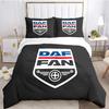 Federa Piumone con Logo Camion DAF alla Moda Set Biancheria da Letto Coperta Morbida e Federe per Ragazzi Singolo_Matrimoniale_Queen_King