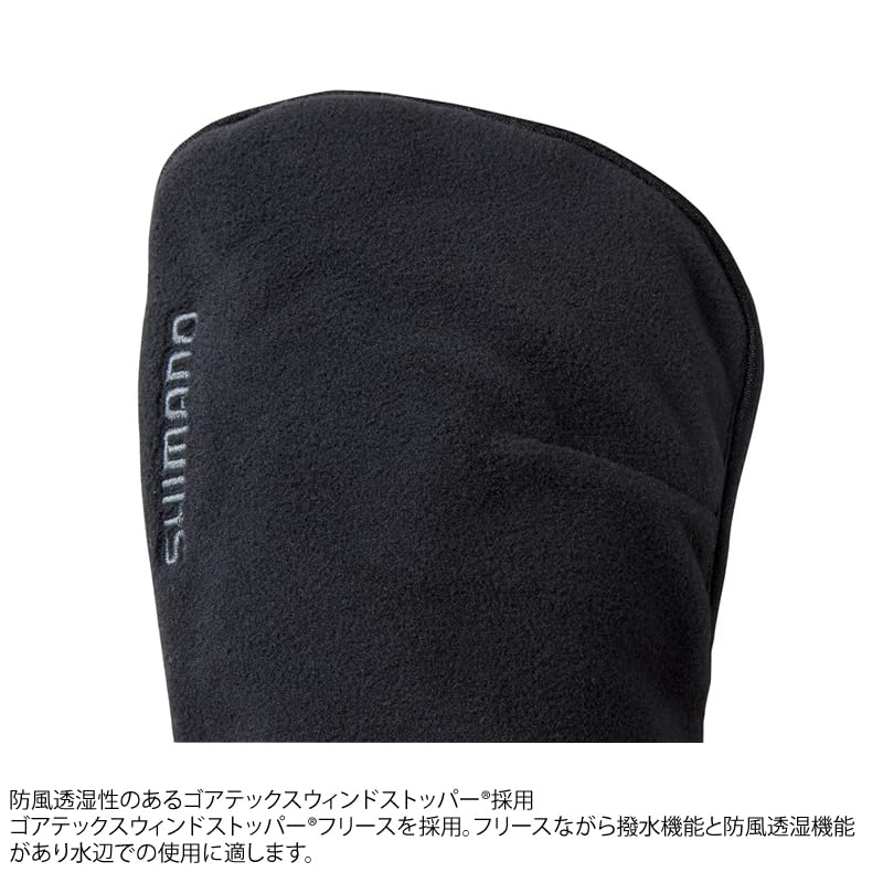 Windstopper Fleece Hand Warmer Plus Blue Gray M [Shimano] Gore-Tex GL-033W