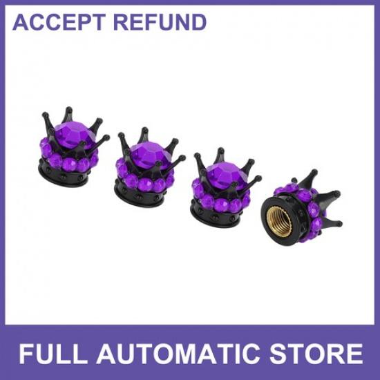 

Four 128x158MM Car Tire Valve Stem Caps Wheel Valve Cap Black for RV Universal