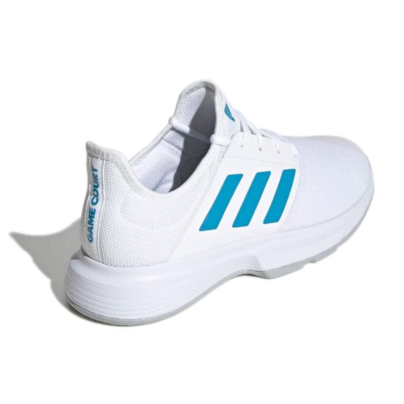 adidas GameCourt 'White Sonic Aqua' Sneakers GZ8514