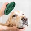 2-in-1 TPR Pet Bathing & Grooming Brush: Massage Brush and Hair Remover for Pets - Gentle Exfoliating and Cleaning During Wash