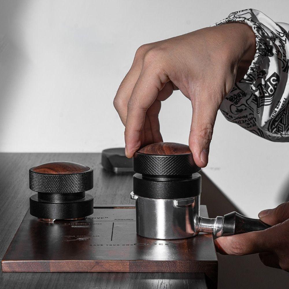51/53/58.35 MM Self-leveling Coffee Tamper Adjustable Depth Espresso Machine Accessories  Gift