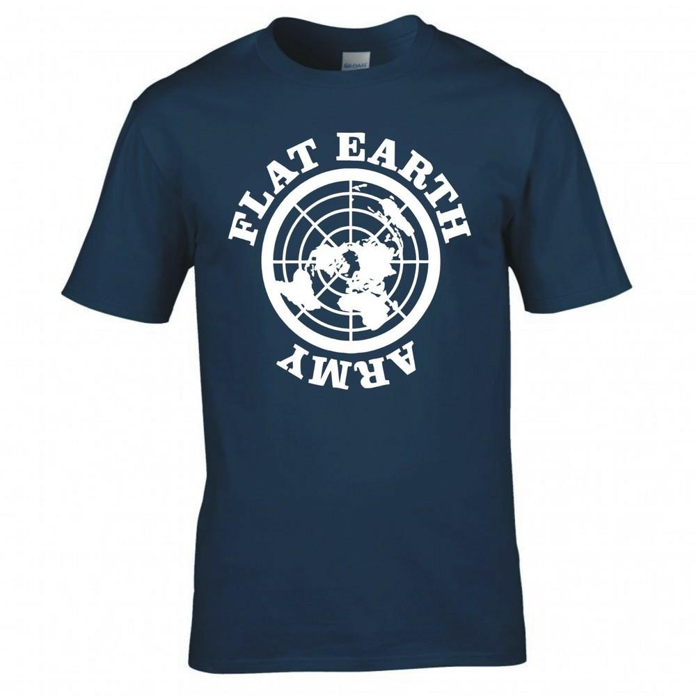 Funny Flat Earth Army Tshirt