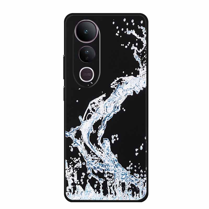 3D Emboss Case For Vivo V50 Lite 4G Phone Case V 50 lite Coque Flowers Silicone Soft Back Cover Funda For Vivo V50 Lite 5G Case