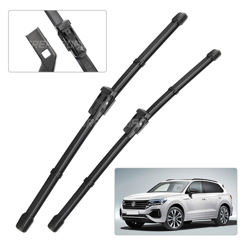 For Volkswagen VW Touareg CR 2018-2025 2019 2020 2025 2025 Wiper Front Wiper Blades Windshield Windscreen Window Brush 26"+21"