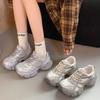 2025 Fashion Platform Casual Sports Shoes Mesh Breathable Spring Spring Versatile Tide Dad Shoes Women's New Models
