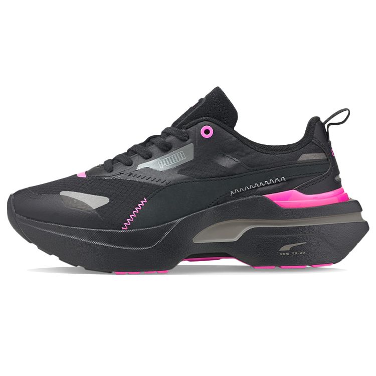 PUMA Kosmo Rider DC5 Womens Sneakers Black Luminous Pink 384046-01 EU 37