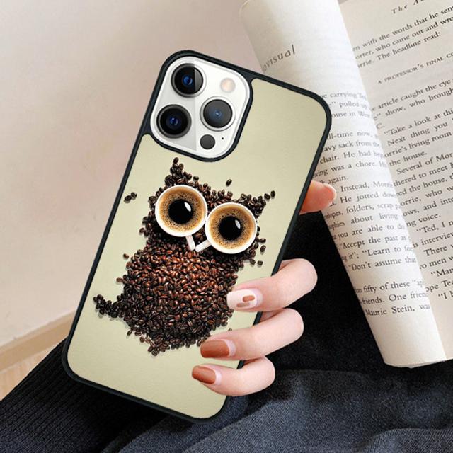Owl Bird Clockwork Pretty Steampunk Phone Case Back Cover for iPhone 17 Air 16 15 14 13 11 12 Pro Max Plus Coque