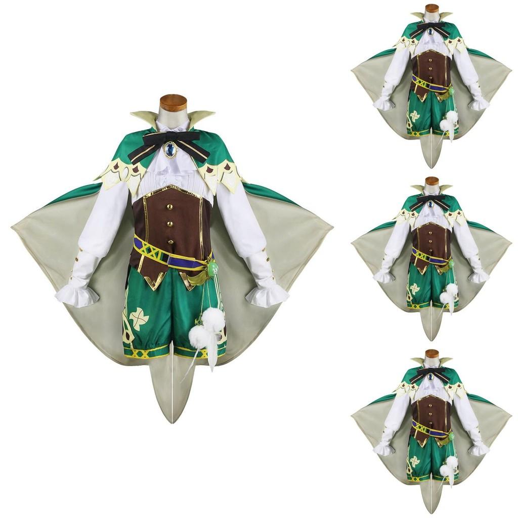 Costume de Cosplay Venti de Genshin Impact Luxueux Pour Femmes Parfait Pour les Fêtes d'Halloween