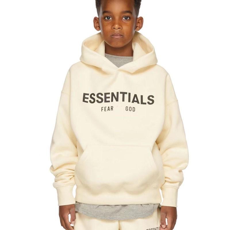 Kids Fleece Lined Hooded Sweatshirt Boys Girls Winter Casual Long Sleeve Top 3-8 Years