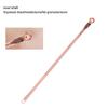 4 Pcs Pimple Popper Tool Kit Rose Gold Portable Double Head Stainless Steel Acne Blackhead Removal Needle Tool