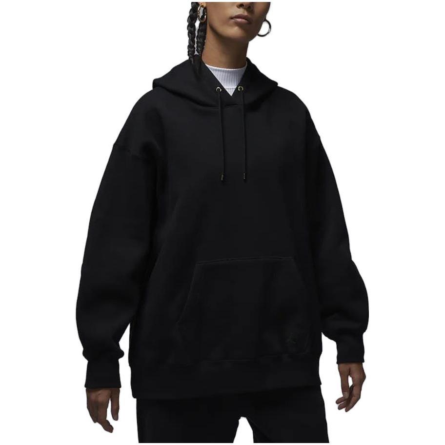 Jordan Flight Fleece Hoodie Women Tops Black FB5111-010