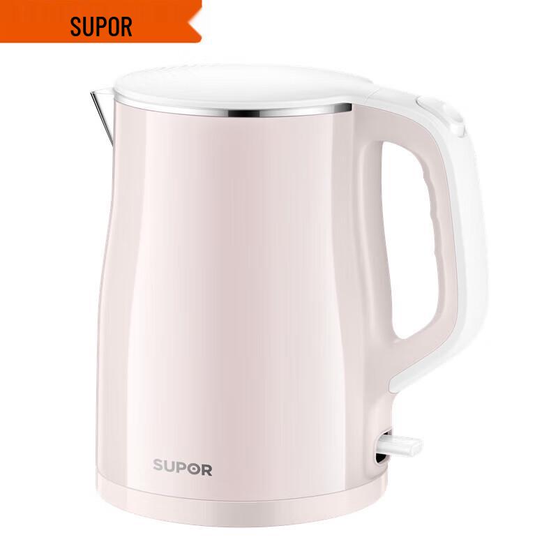 SUPOR ZMD Double-Layer Anti-Scald Electric Kettle 1.5L CN plug (adapter included) белый