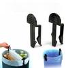 2Pcs Practical Plastic Garbage Bag Clip Fixed Waste Bin Bag Holder Rubbish Clip Trash Can Clamp Kitchen Bathroom Gadgets