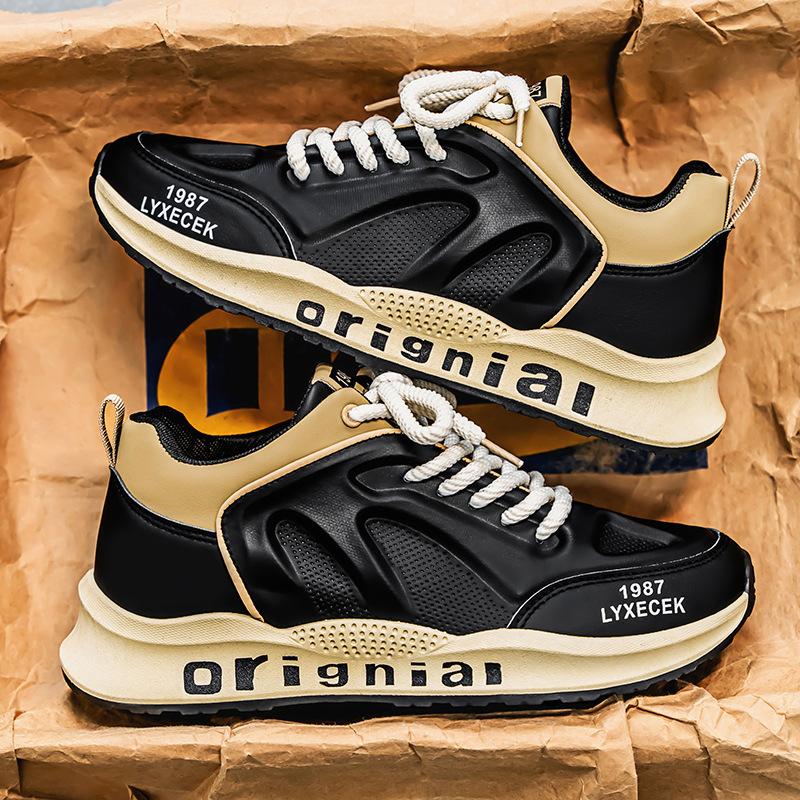 

Fashion Men s Sneakers 2025 New Casual Comfort Sports Running Tennis Shoes Male Outdoor Thick Soled Walking Shoes Zapatillas De Hombre 39
