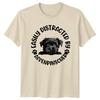 Easily Distracted By Affenpinschers Mens T-Shirt Womens Tee Graphic Unisex Top
