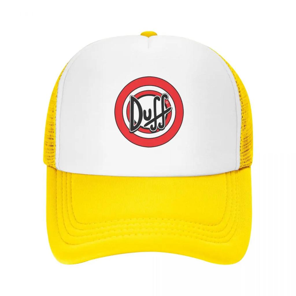 Duff Beer Cap Fashion Casual Mesh Baseball Caps Adjustable Hat Hip Hop Summer Unisex Baseball Hats Polychromatic