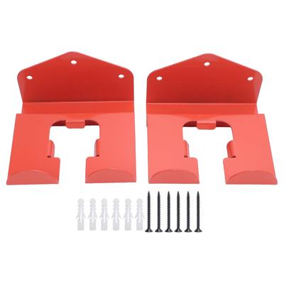 2 Set Garage Organizer Trimmer Rack Stainless Steel Multifunctional Hedge Trimmer Hook