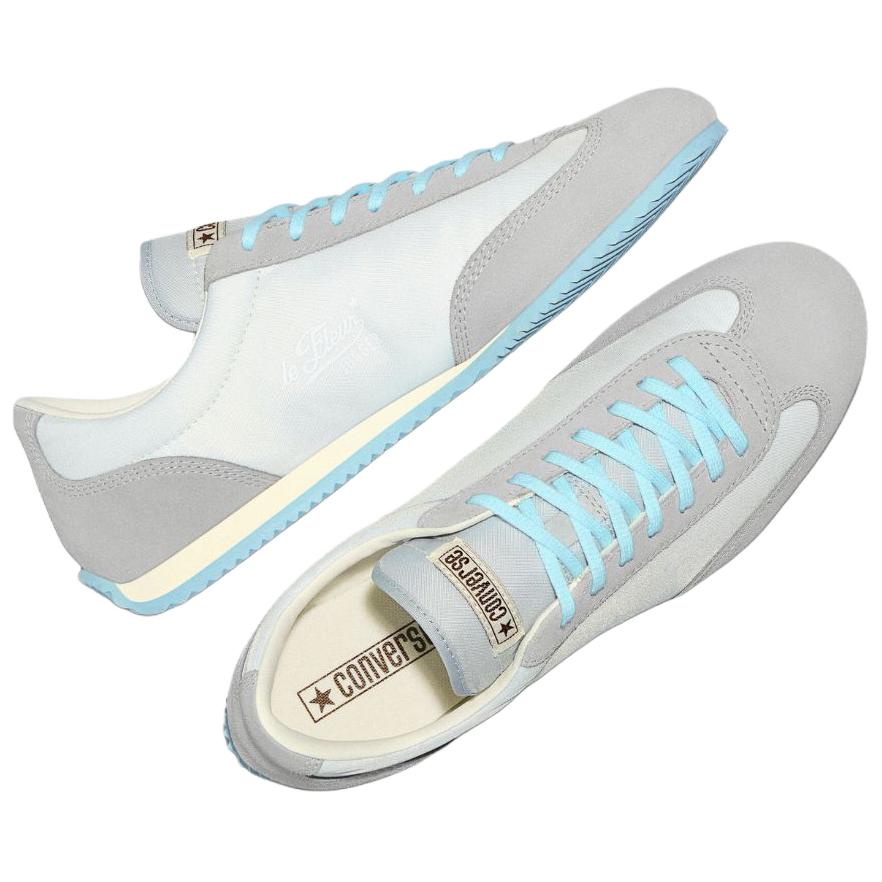 Converse X Tyler, The Creator Jogginghosen Niedrige Freizeitschuhe Unisex Eisblau A21433C