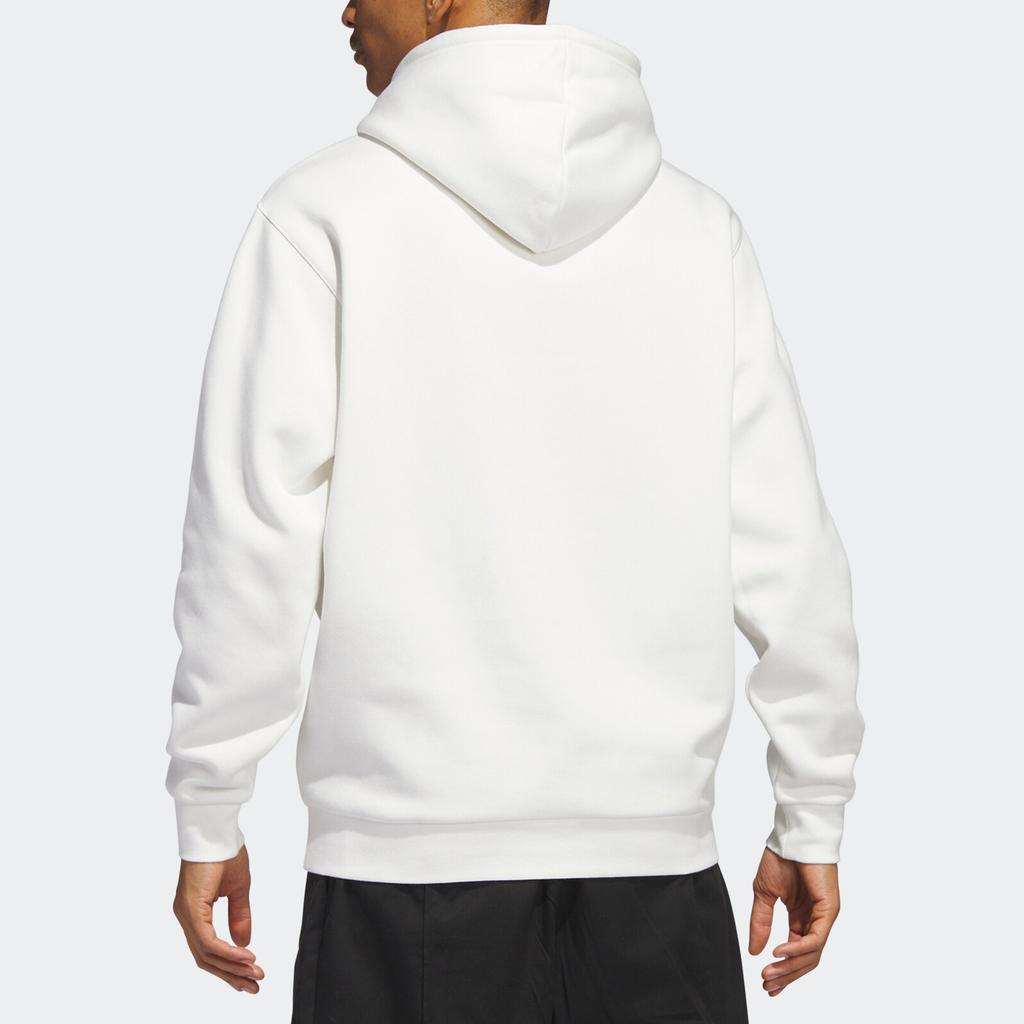 Adidas Sweatshirts Men's White Crew Neck Moderate Regular HS3052