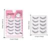 5Pair Fishtail Full Strip Lashes DIY Eyelashes Extension Comic Style Grafting Eyelashes  School