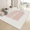 Simple Line Crystal Pile Carpet Living Room Bedroom Family Homestay Home Decor Cloakroom Dirty Resistant Floor Mats