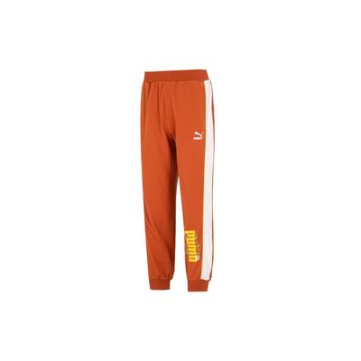 Knit Jogger Sweatpants with Logo Men Bottoms Orange 538781-64