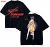 Action Taiunisexin Anime Lover TShirt Harajuku Cotton NewModel High Street Oversized Unisex Retro Fashion Couples Hot Product